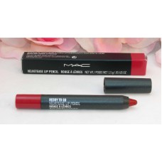 MAC Velvetease Lip Pencil  Ready To Go .05 oz / 1.5 g Full Size Bright Red